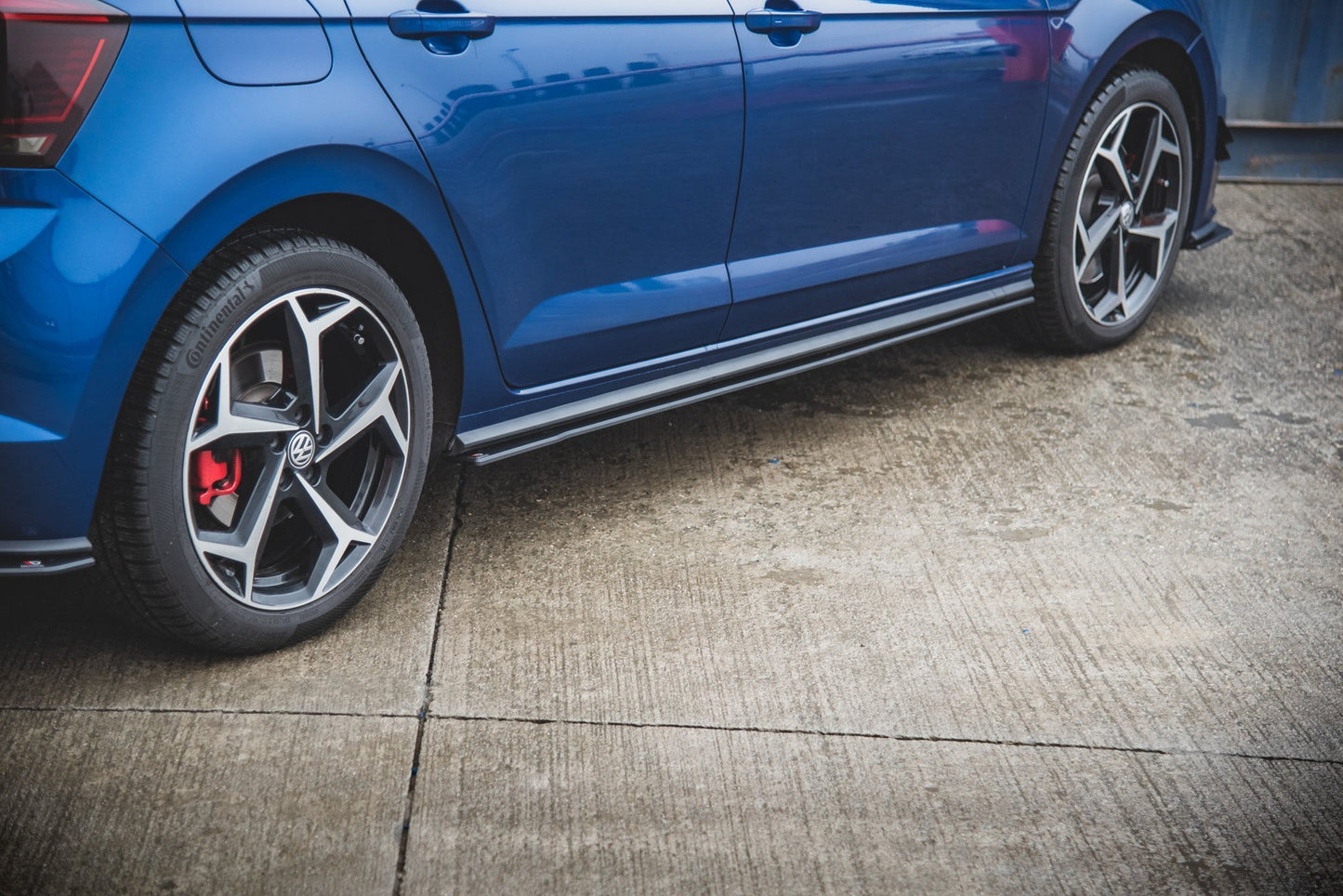 Street Pro Seitenschweller Ansatz für VW Polo GTI Mk6