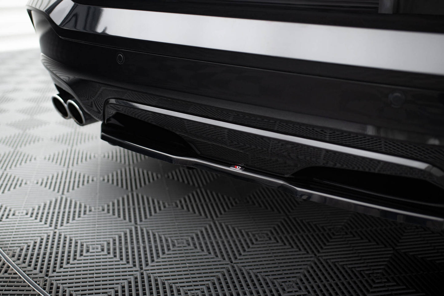 Heckansatz BMW X4 M Paket DTM LOOK schwarz Hochglanz
