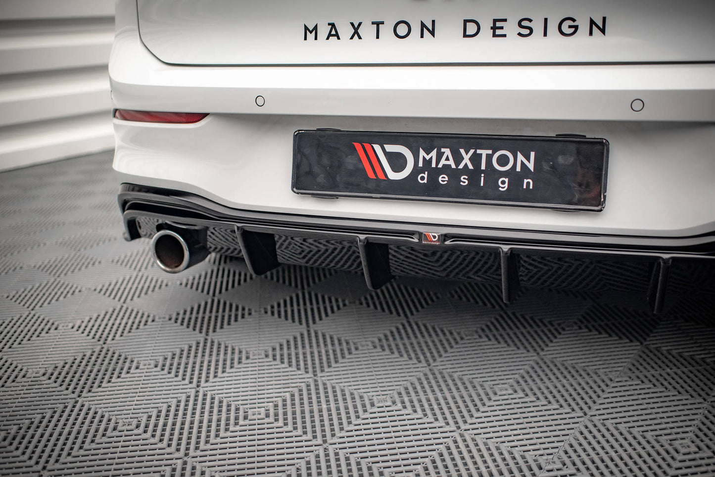 Diffusor Heck Ansatz V.4 für VW Golf GTI Mk8