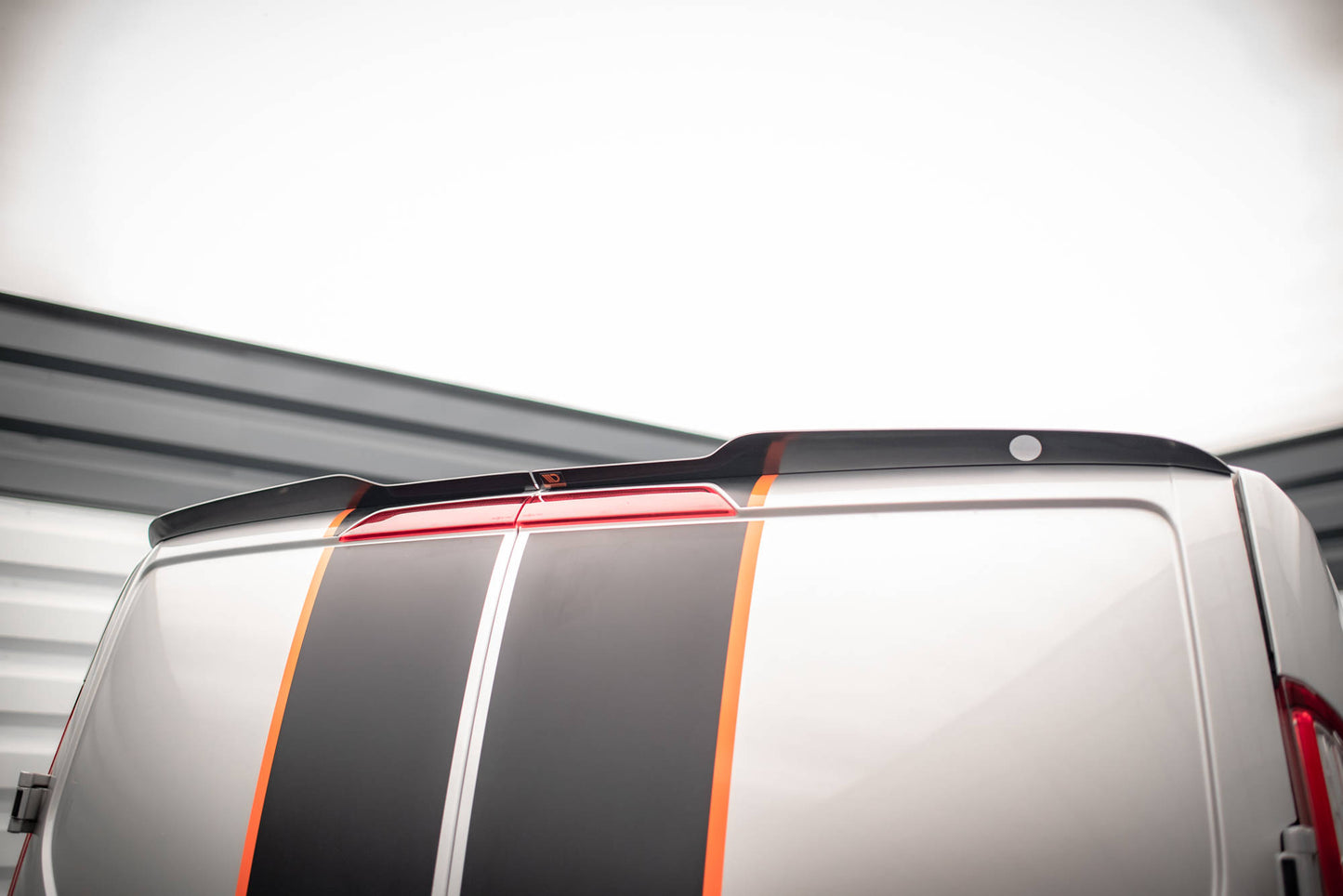 Spoiler CAP für Ford Transit Custom Mk1 schwarz Hochglanz