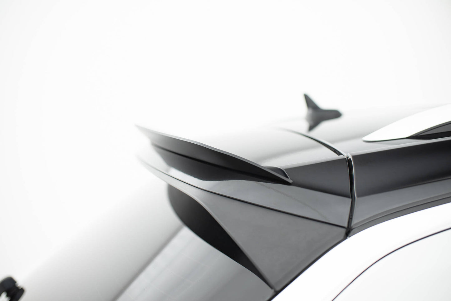 Spoiler CAP für VW T-Roc R / R-Line Mk1 schwarz Hochglanz