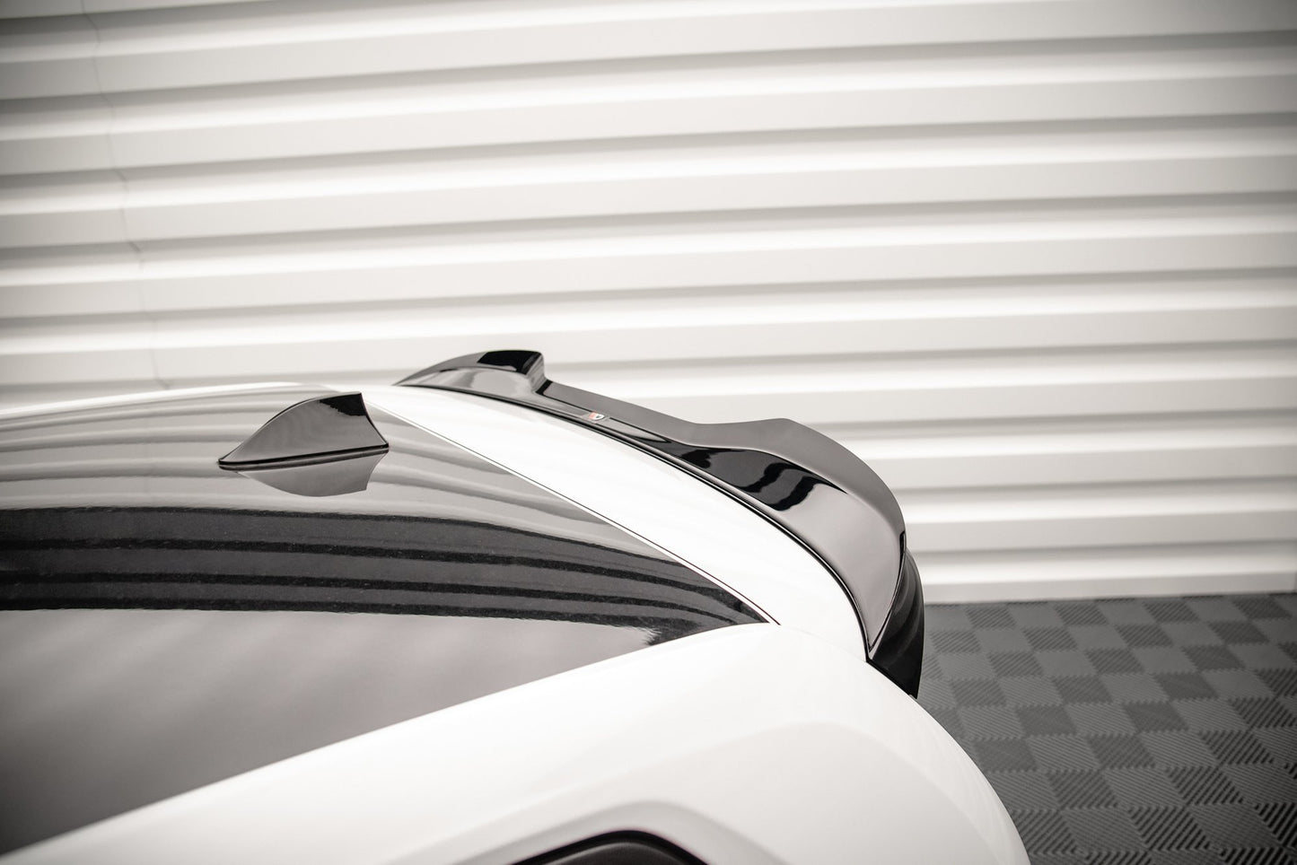 Spoiler CAP für VW Up GTI schwarz Hochglanz