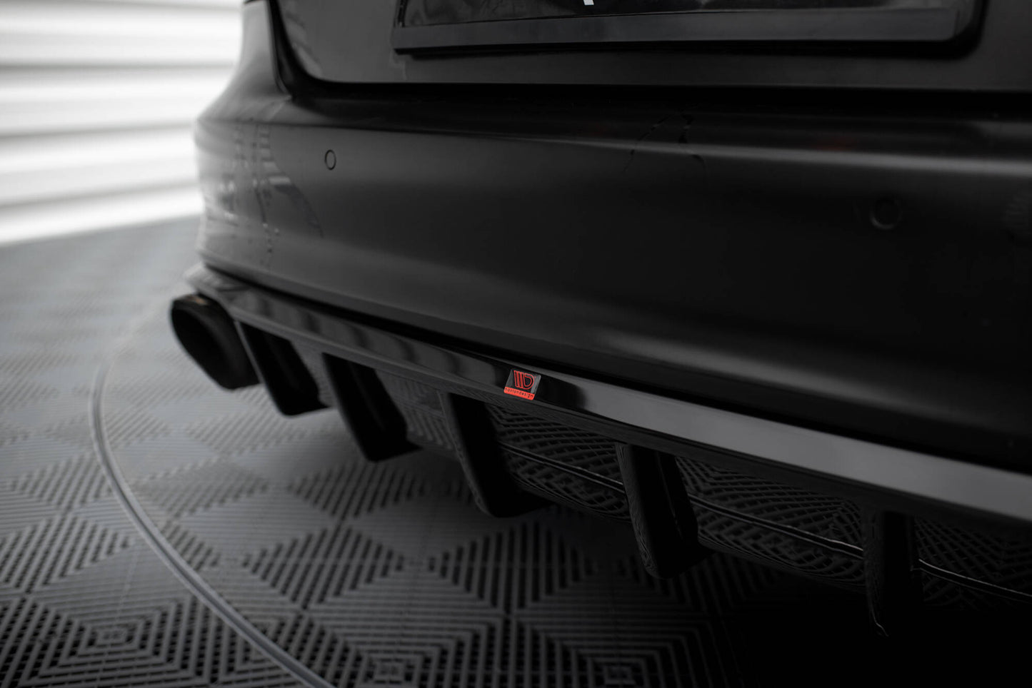 Diffusor Heck Ansatz für Audi A7 S-Line C7