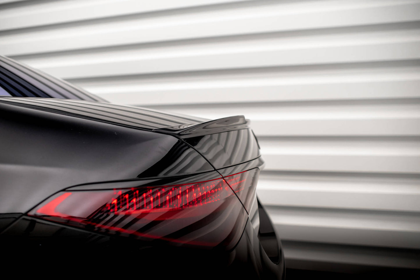 Spoiler CAP 3D für Mercedes-Benz S AMG-Line W223 schwarz Hochglanz