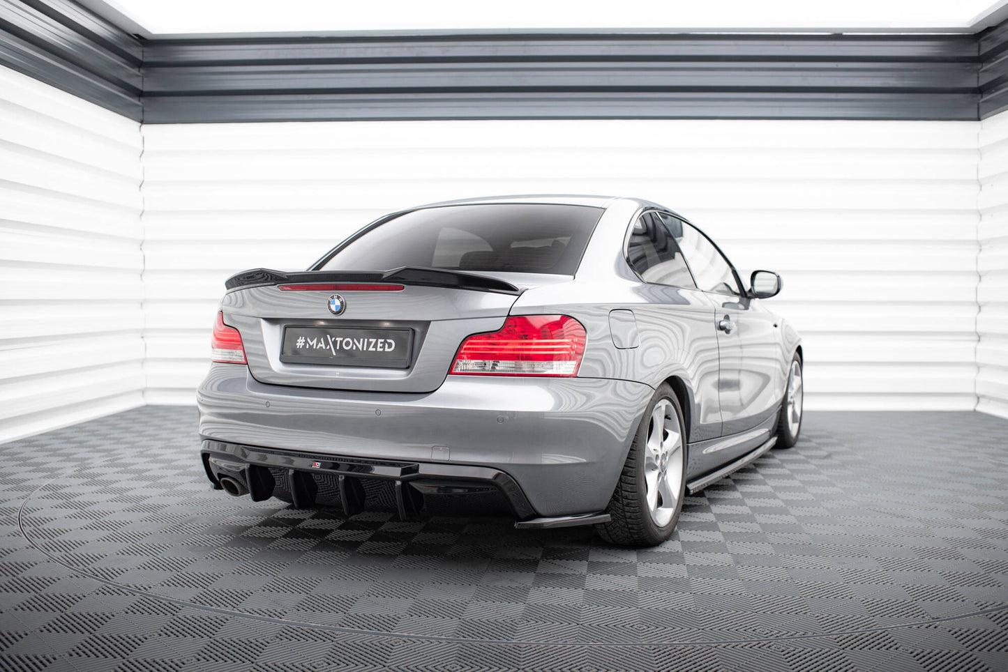 Diffusor Heck Ansatz für BMW 1er M-Paket E82