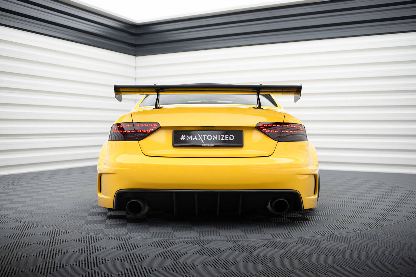 Carbon Spoiler With Upper Swan Mounting Audi A5 Coupe 8T