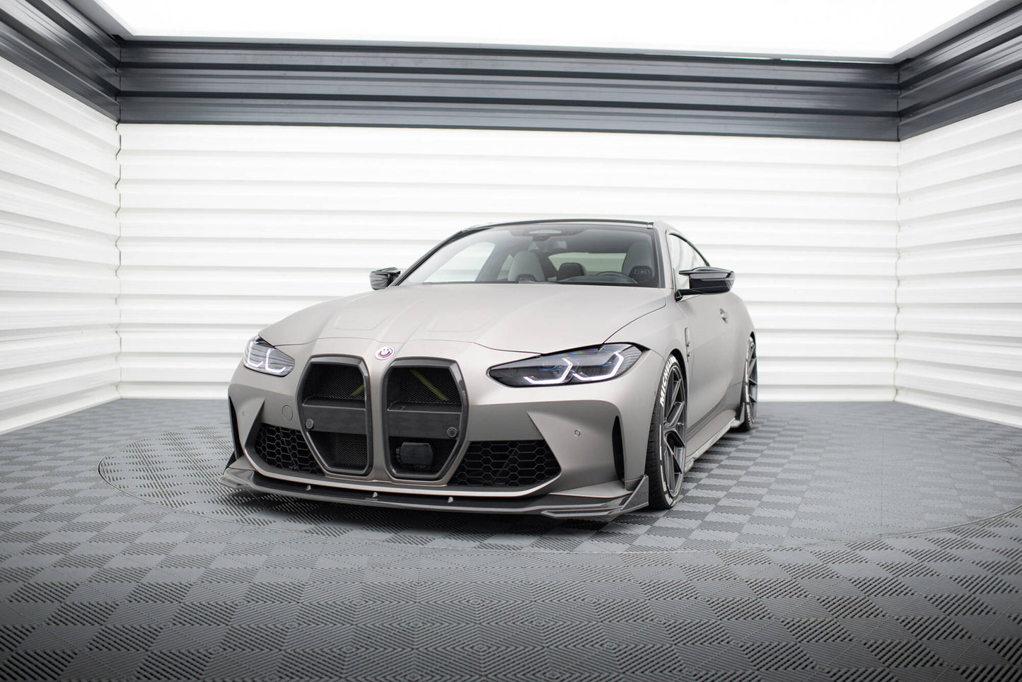 Prepreg Carbon Front Stoßstange Flaps für BMW M4 G82 / G82 Facelift