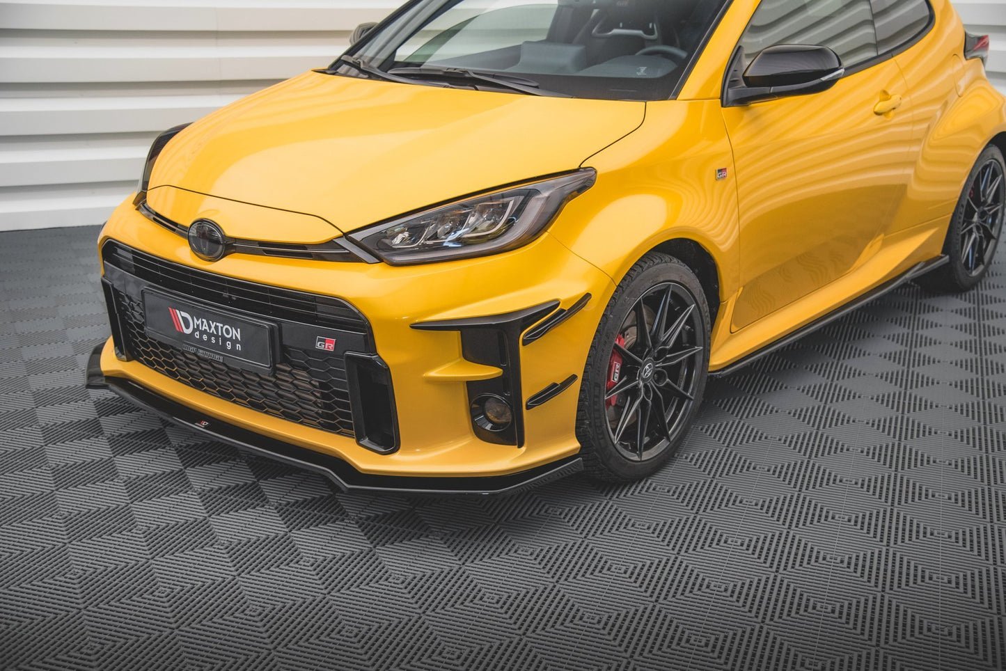 Stoßstangen Flaps Wings vorne Canards für Toyota GR Yaris Mk4