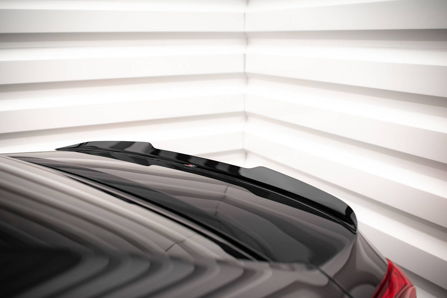 Spoiler CAP für Peugeot 508 GT Mk1 Facelift Carbon Look