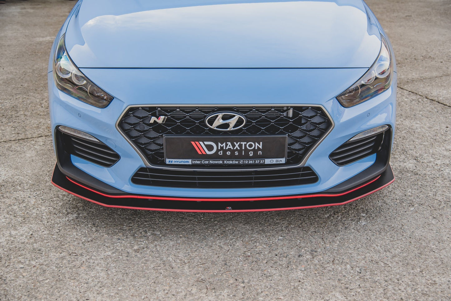 Street Pro Front Ansatz für für Hyundai I30 N Mk3 Hatchback / Fastback