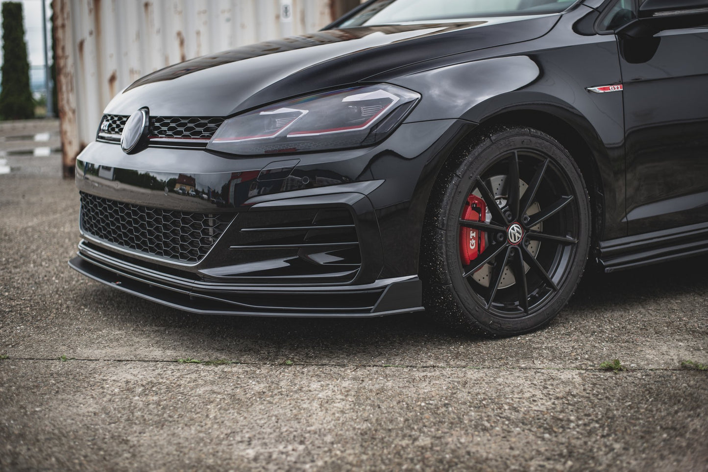 Street Pro Front Ansatz für für / Frontansatz VW Golf 7 GTI TCR