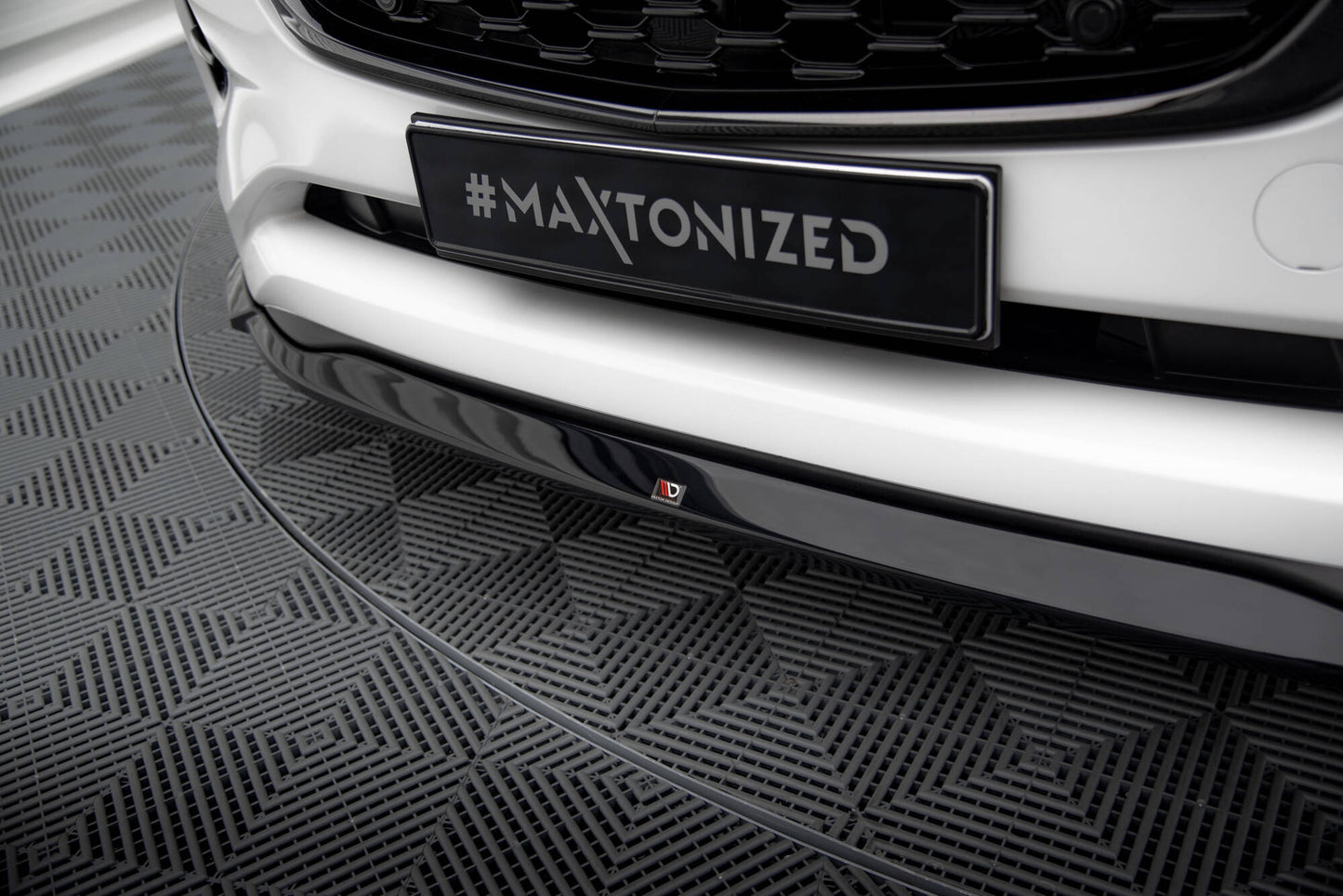 Front Ansatz V.2 für Mazda CX-60 Mk1 schwarz Hochglanz