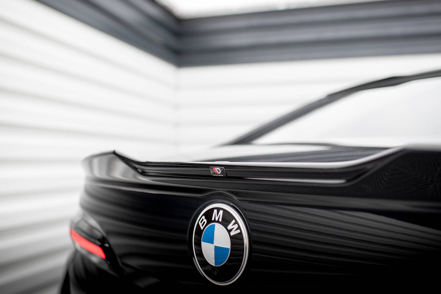 Spoiler CAP 3D für BMW 7 G70 schwarz Hochglanz
