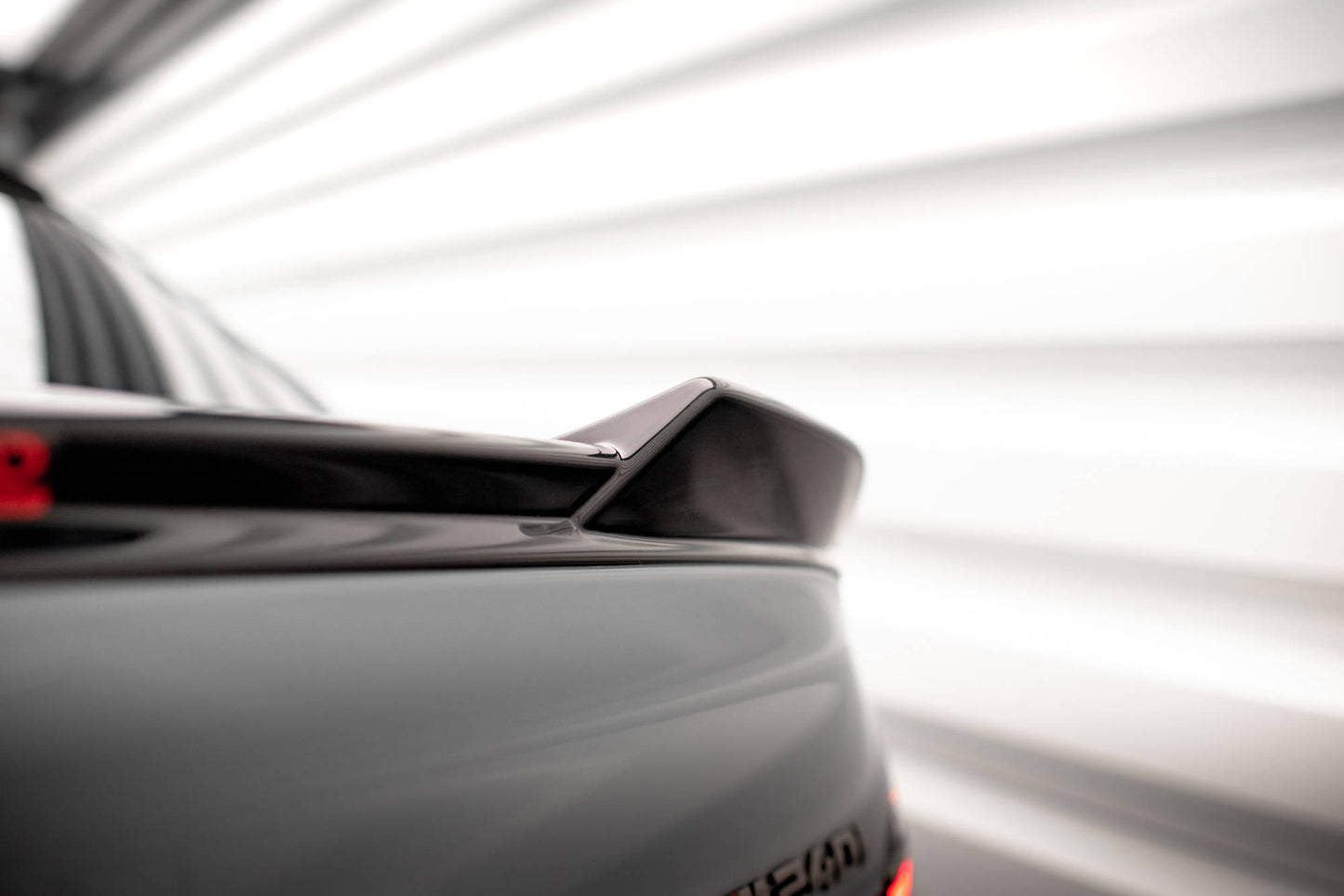 Spoiler CAP 3D für BMW 2 Coupe G42 / M2 G87 schwarz Hochglanz