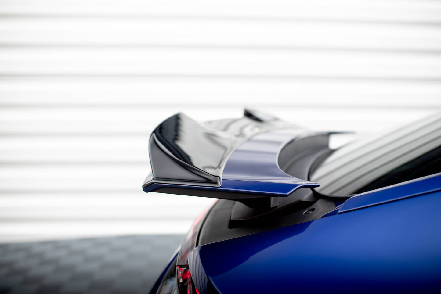 Spoiler CAP 3D für Porsche Panamera E-Hybrid 971 Facelift schwarz Hochglanz