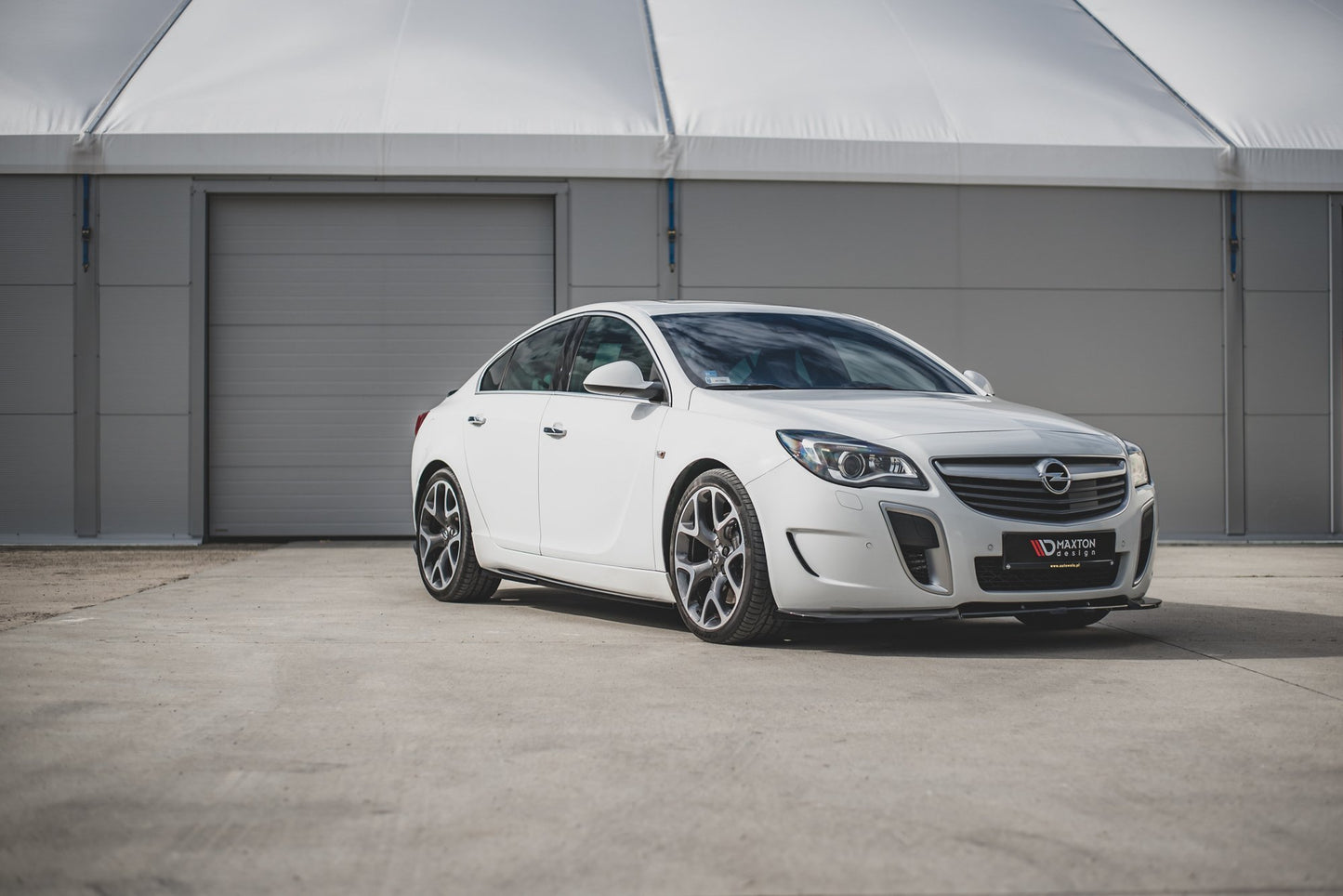 Seitenschweller Ansatz für Opel Insignia Mk. 1 OPC schwarz Hochglanz