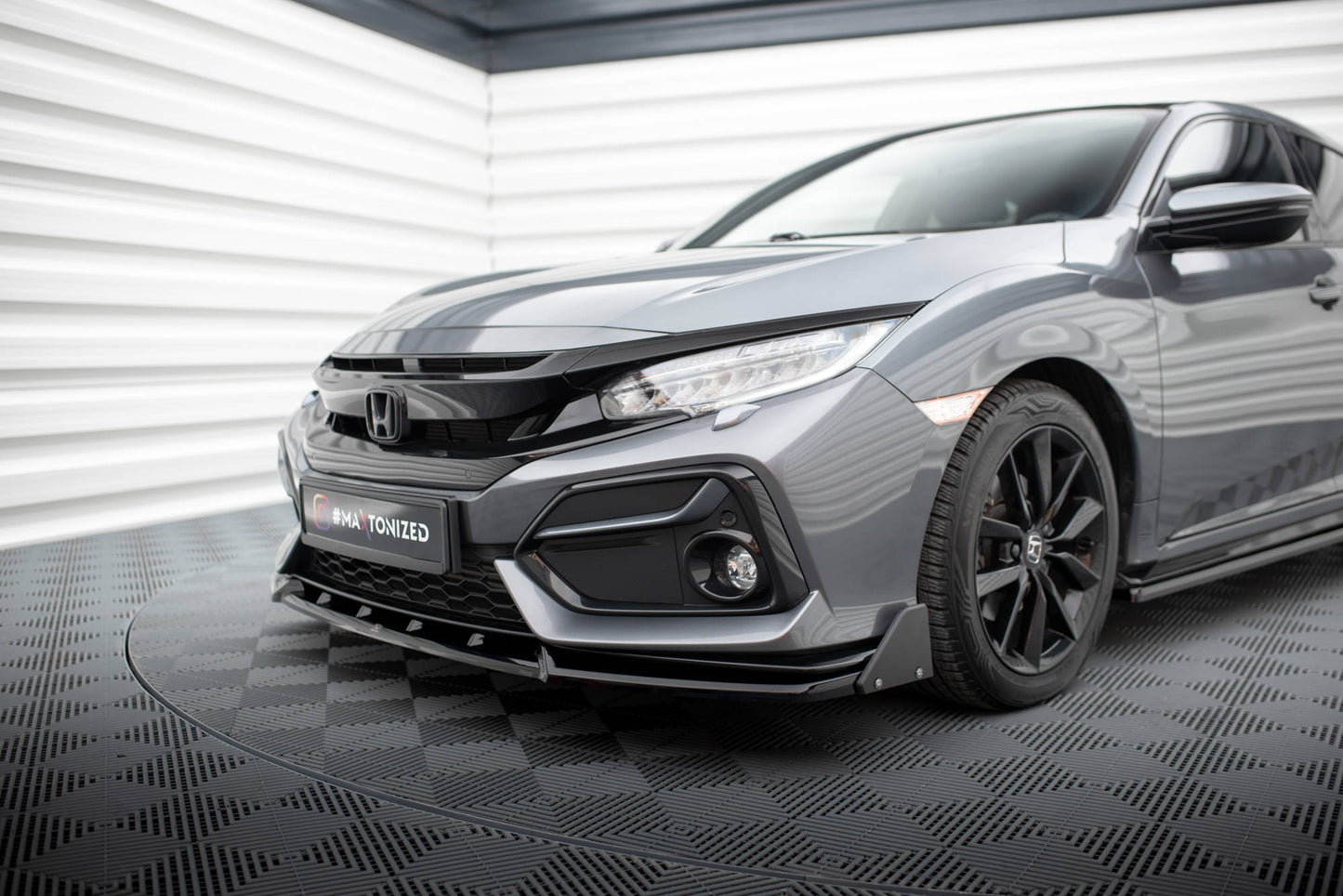 Front Ansatz + Flaps für Honda Civic Sport Mk 10