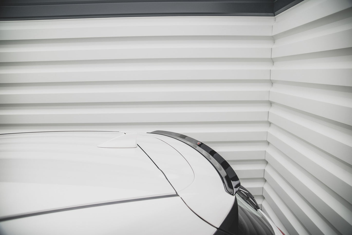 Spoiler CAP für Mazda CX-3 schwarz Hochglanz