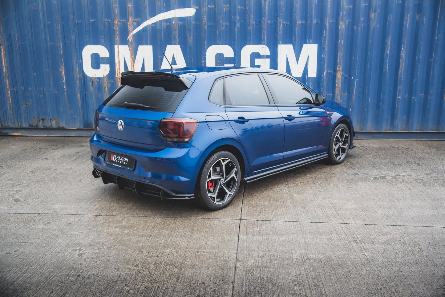 Street Pro Seitenschweller Ansatz für VW Polo GTI Mk6