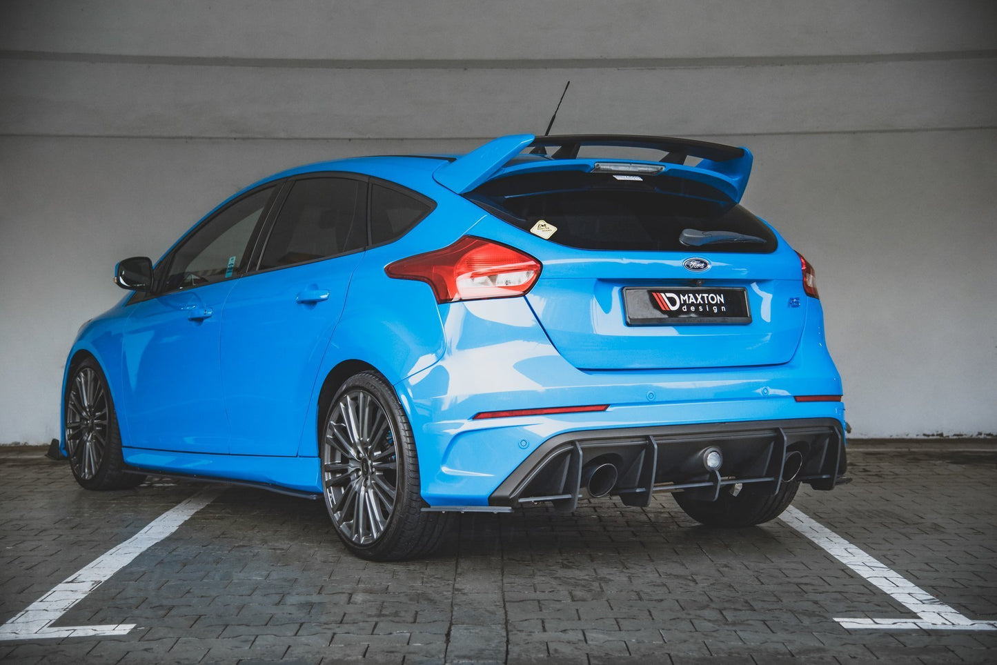 Street Pro Heck Ansatz Flaps Diffusor für Ford Focus RS Mk3