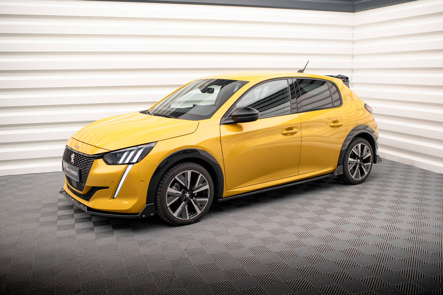 Seitenschweller Ansatz + Flaps für Peugeot 208 GT Mk2