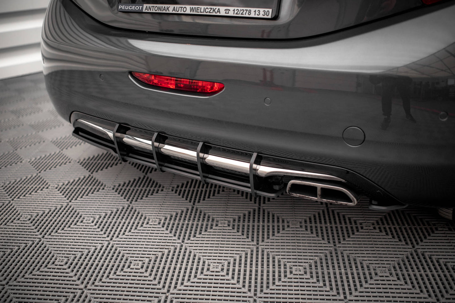Street Pro Heckschürze für Peugeot 208 GTi Mk1