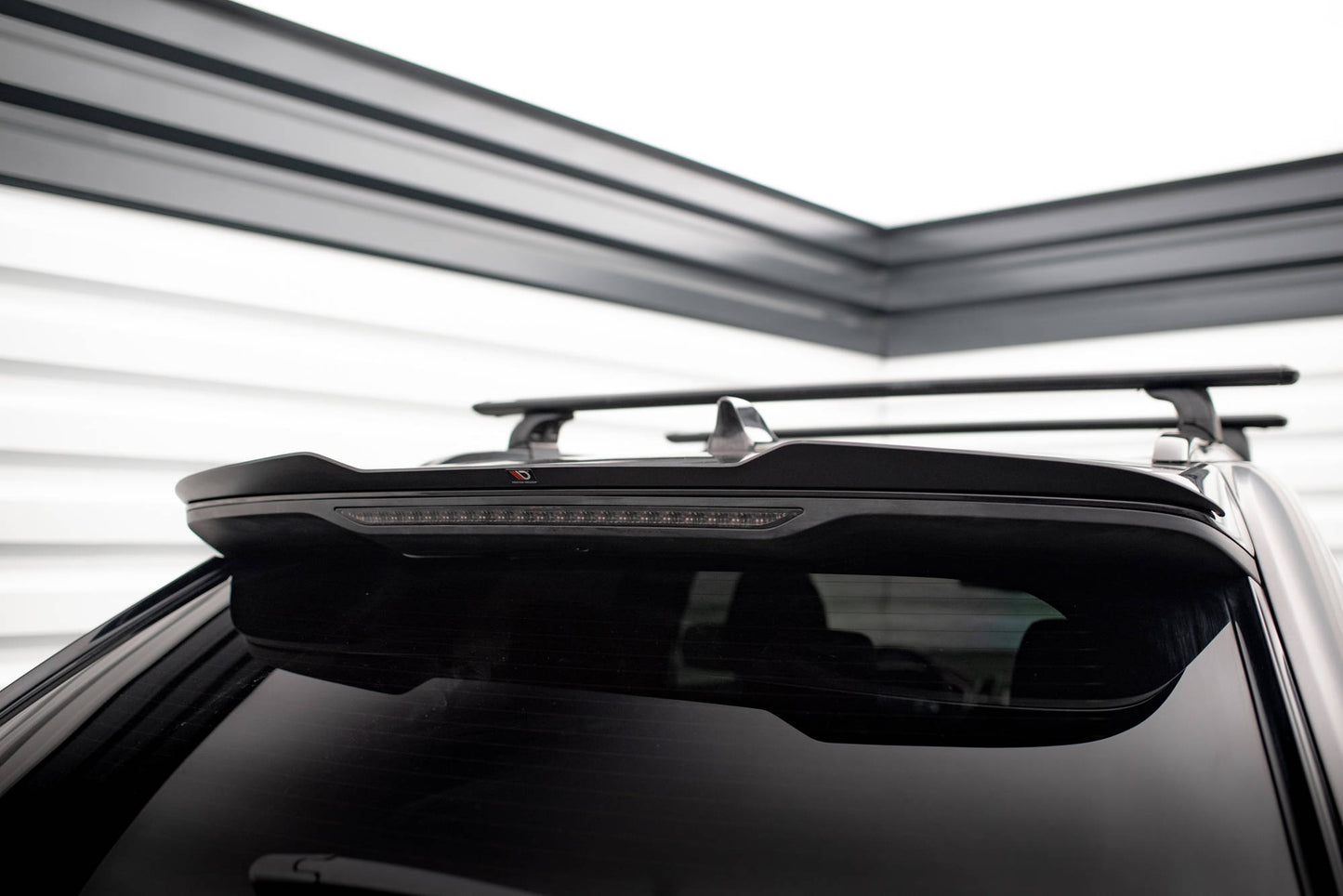 Spoiler CAP für Ford Edge Mk2 schwarz Hochglanz