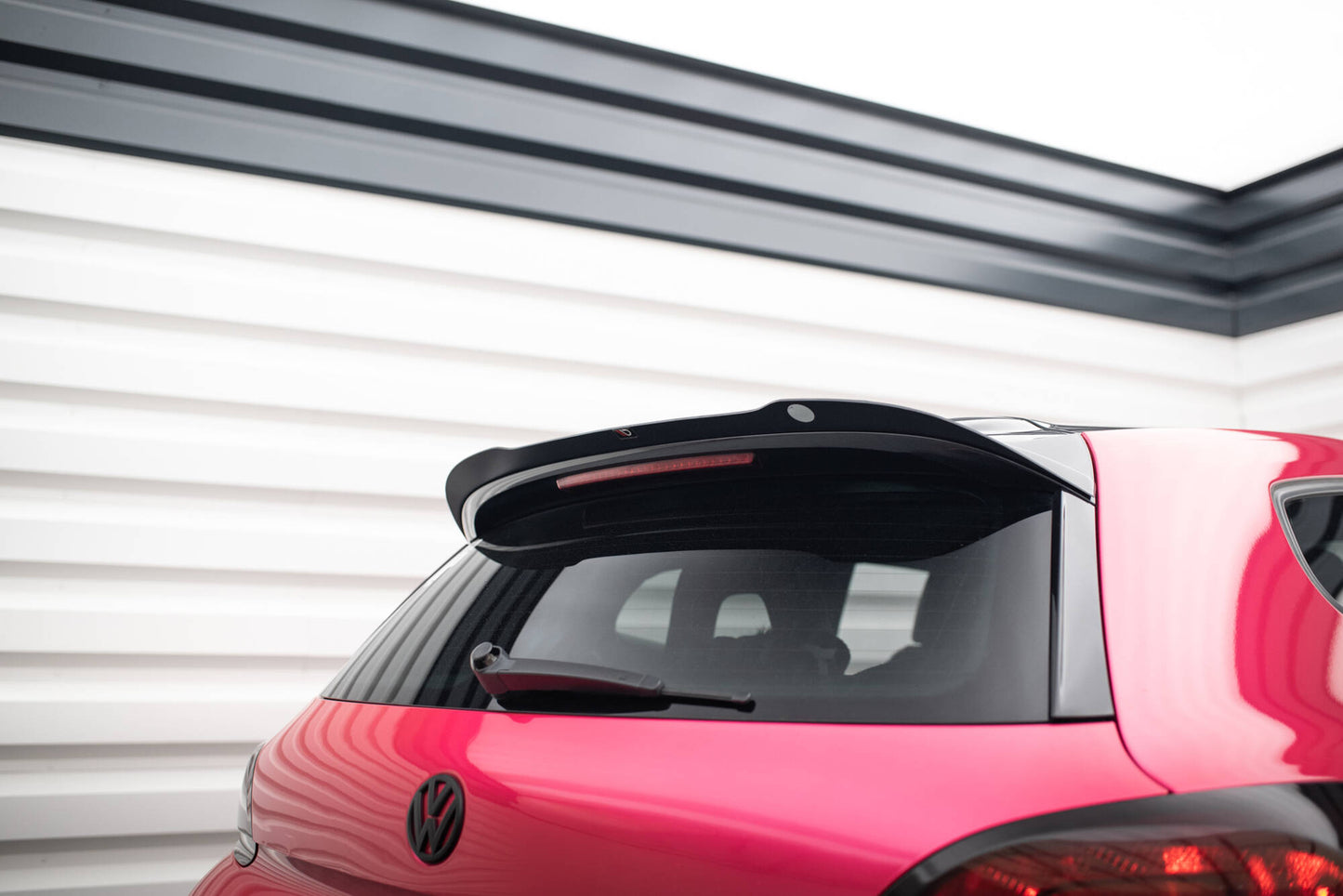 Spoiler CAP für VW SCIROCCO STANDARD schwarz Hochglanz