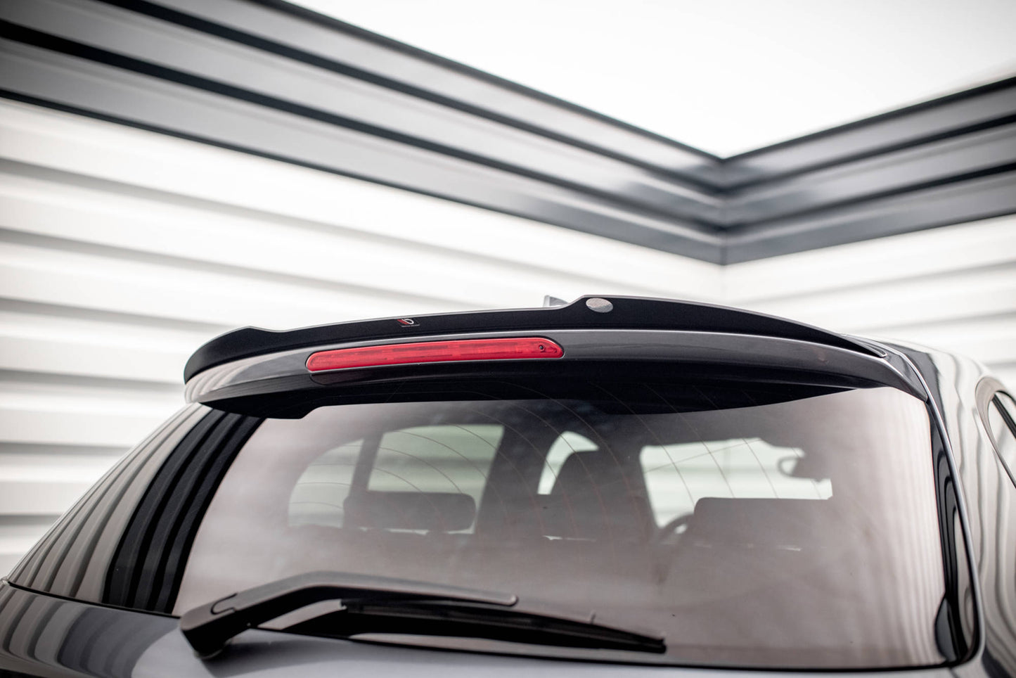 Spoiler CAP V.2 für BMW 1er M-Paket / M140i / Standard F20 schwarz Hochglanz