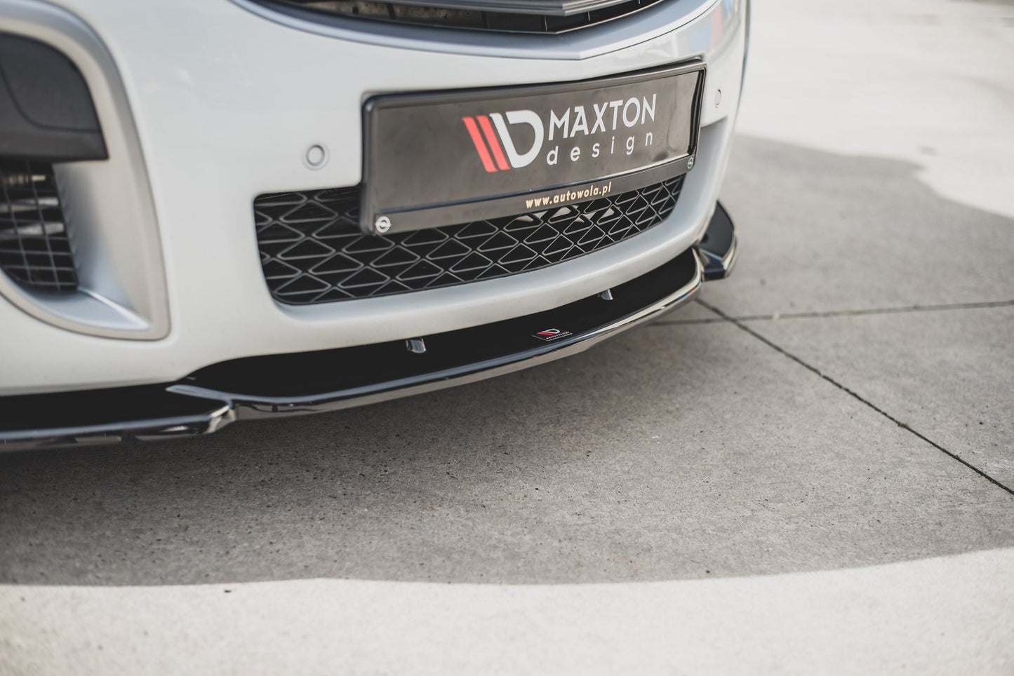 Front Ansatz V.2 für Opel Insignia Mk. 1 OPC Facelift schwarz Hochglanz
