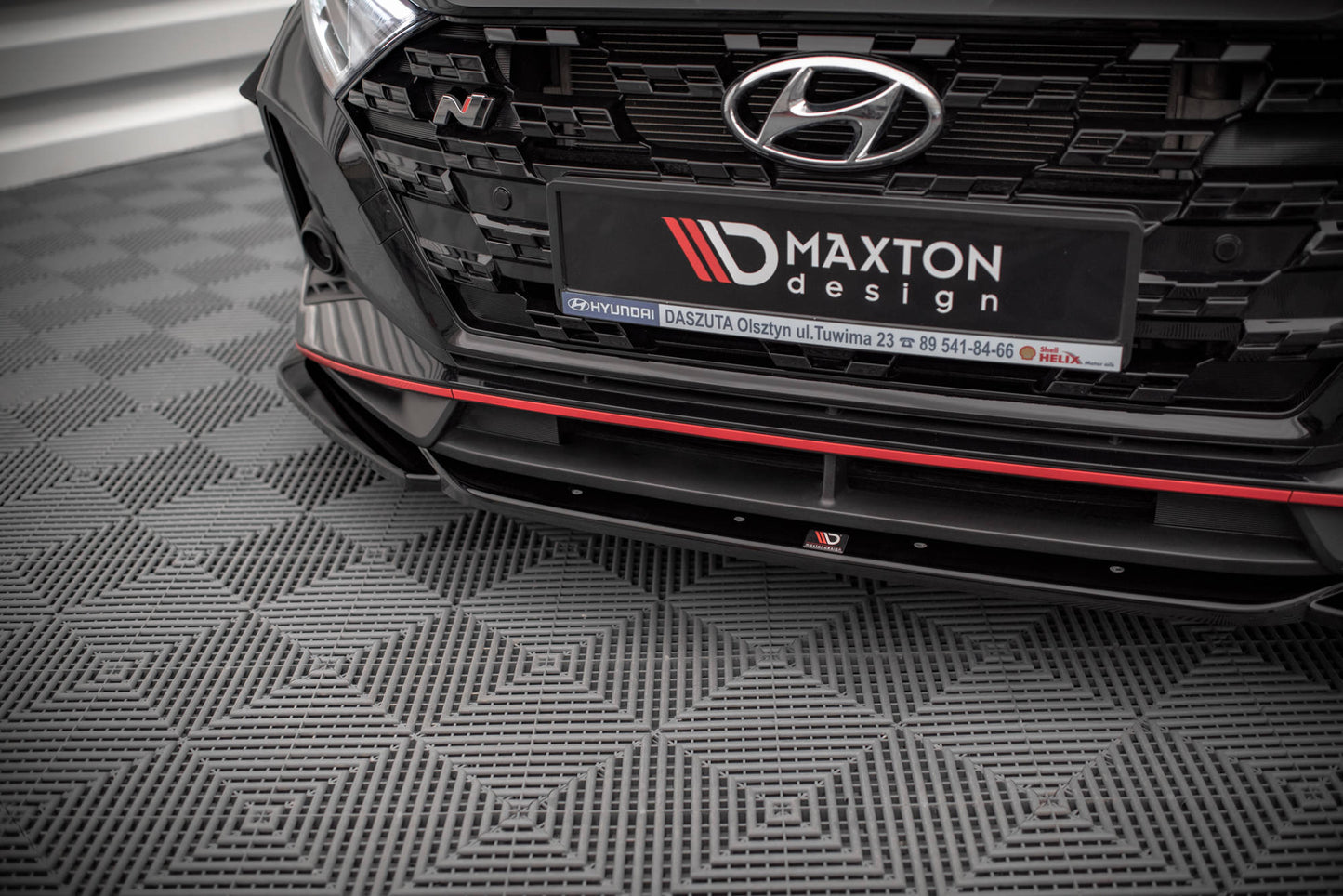 Front Ansatz V.3 für Hyundai I20 N Mk3 Carbon Look