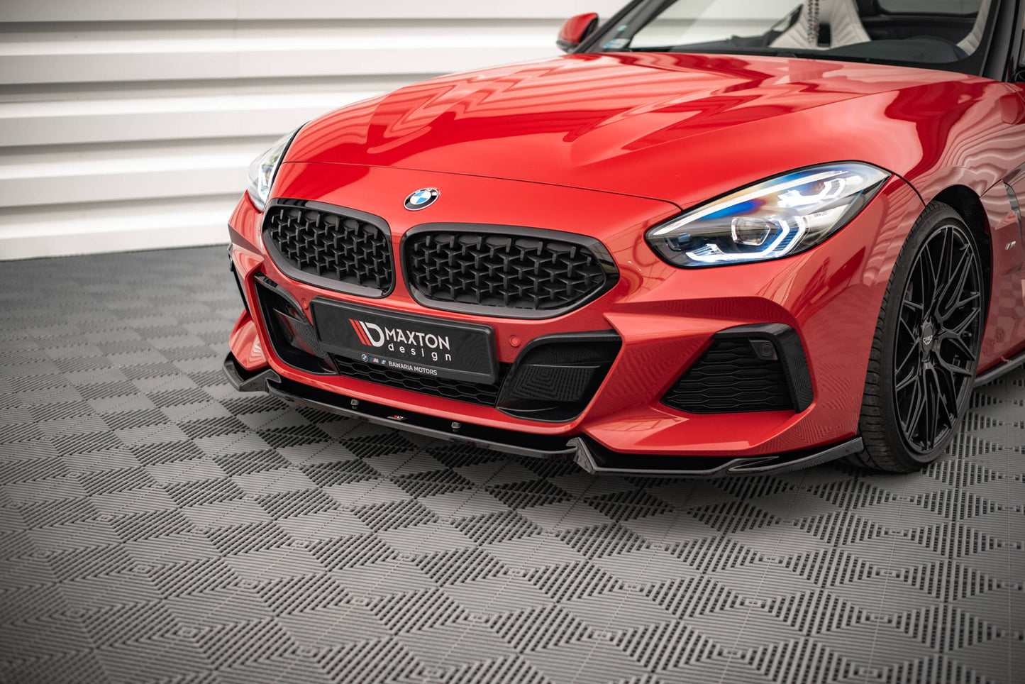 Front Ansatz V.1 für BMW Z4 M40i / M-Paket G29 schwarz Hochglanz