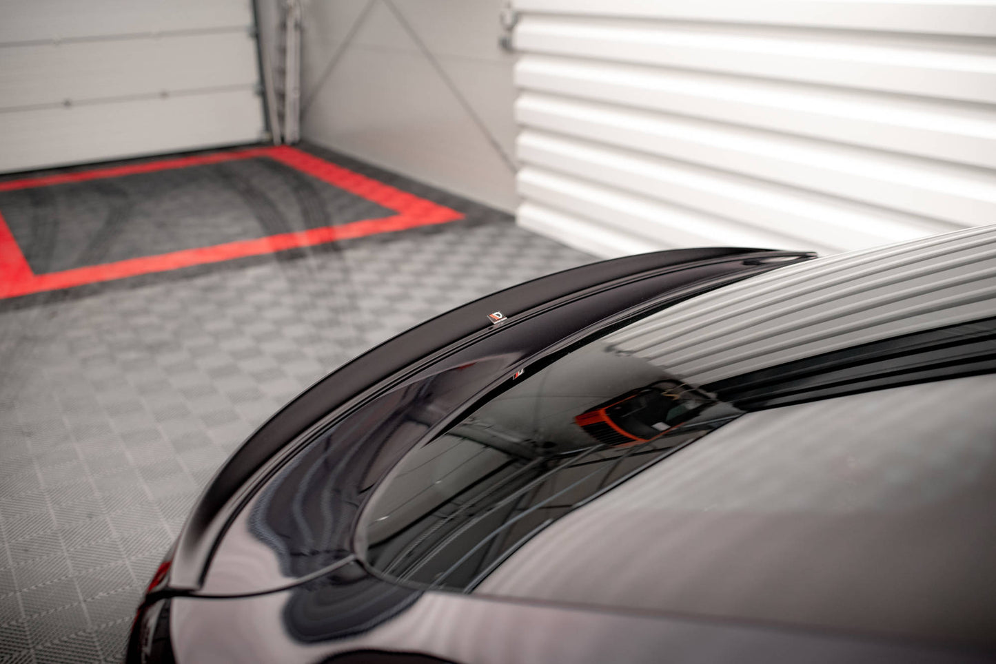 3D Spoiler CAP V.2 für BMW X6 F16 M-Paket / X6 M F86 schwarz Hochglanz