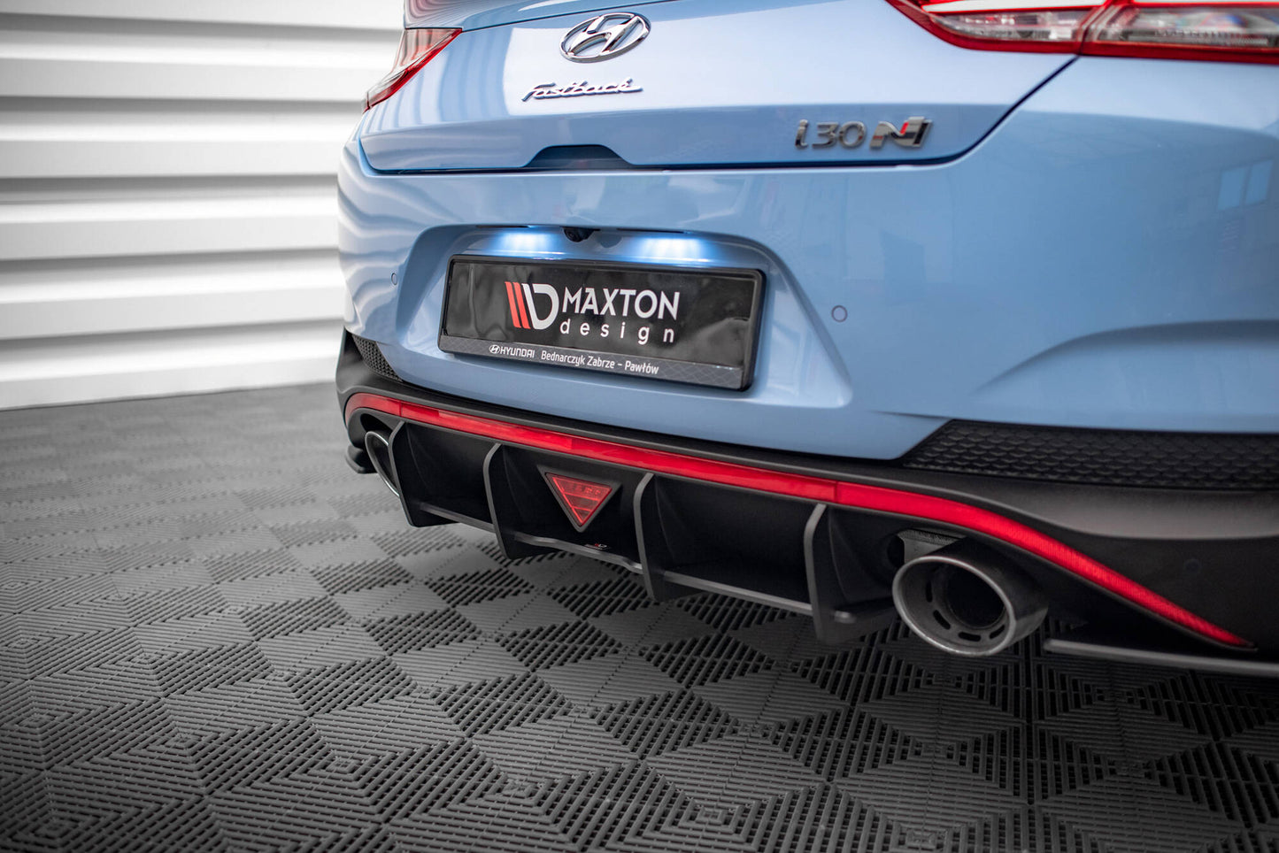 Street Pro Heckschürze für Hyundai I30 N Fastback Mk3 Facelift