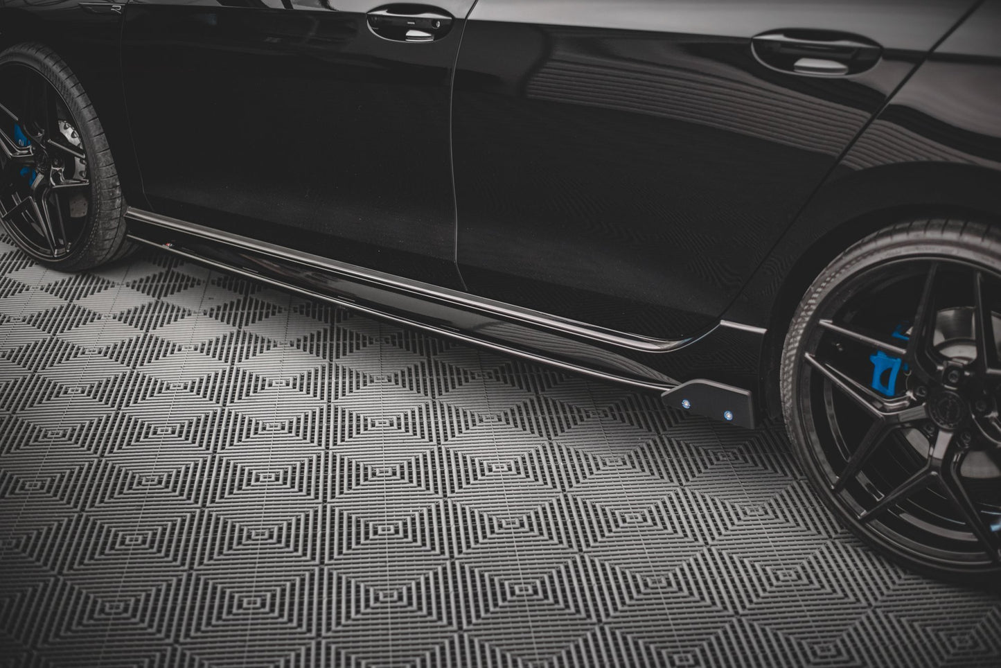 Seitenschweller Ansatz für V.2 für + Flaps Volkswagen Golf R Mk8