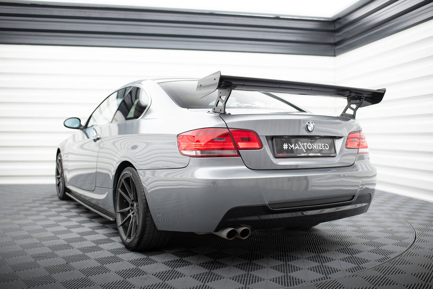 Carbon Spoiler With External Brackets Uprights BMW 3er / M3 Coupe E92