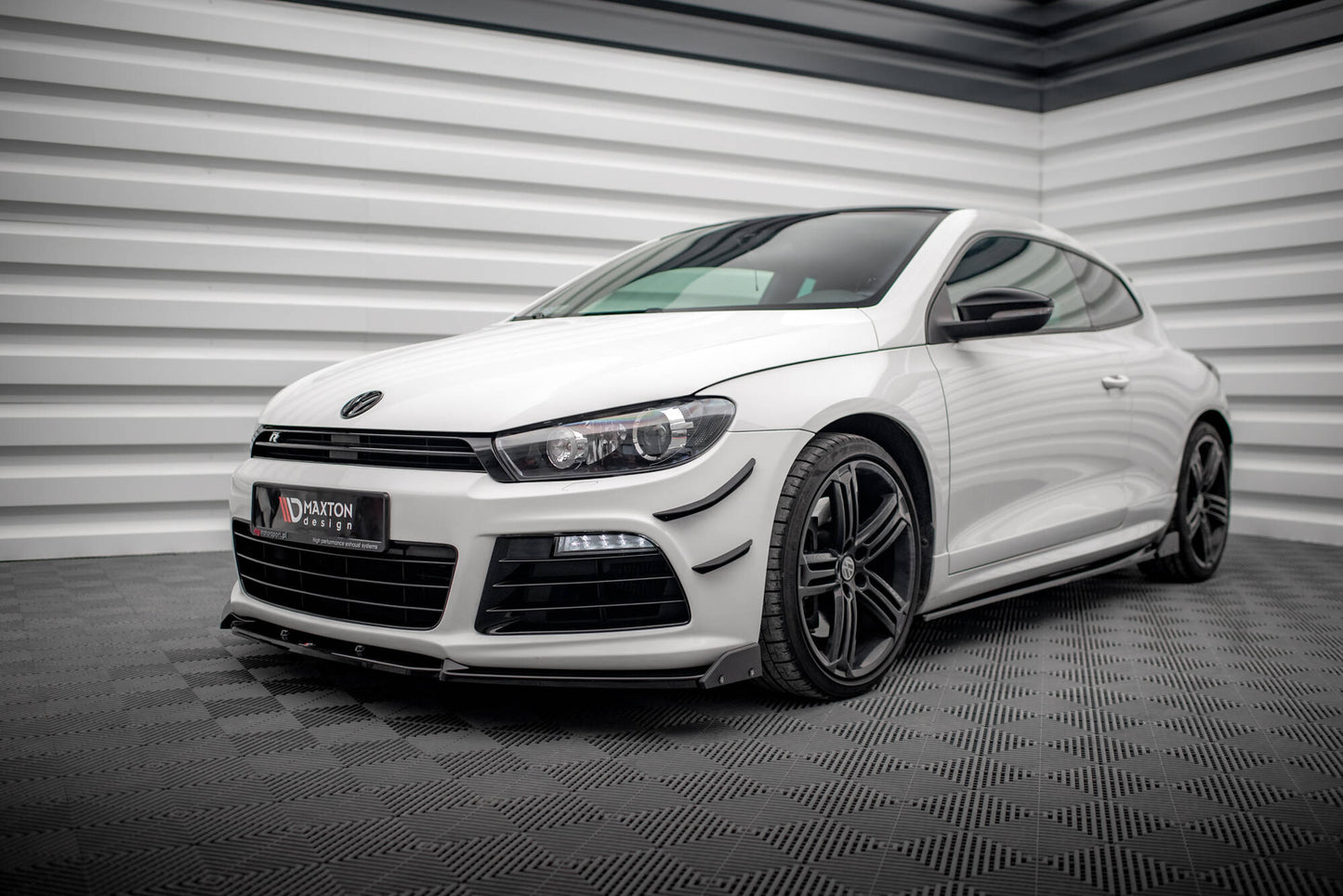 Front Ansatz V.3 + Flaps für VW Scirocco R Mk3