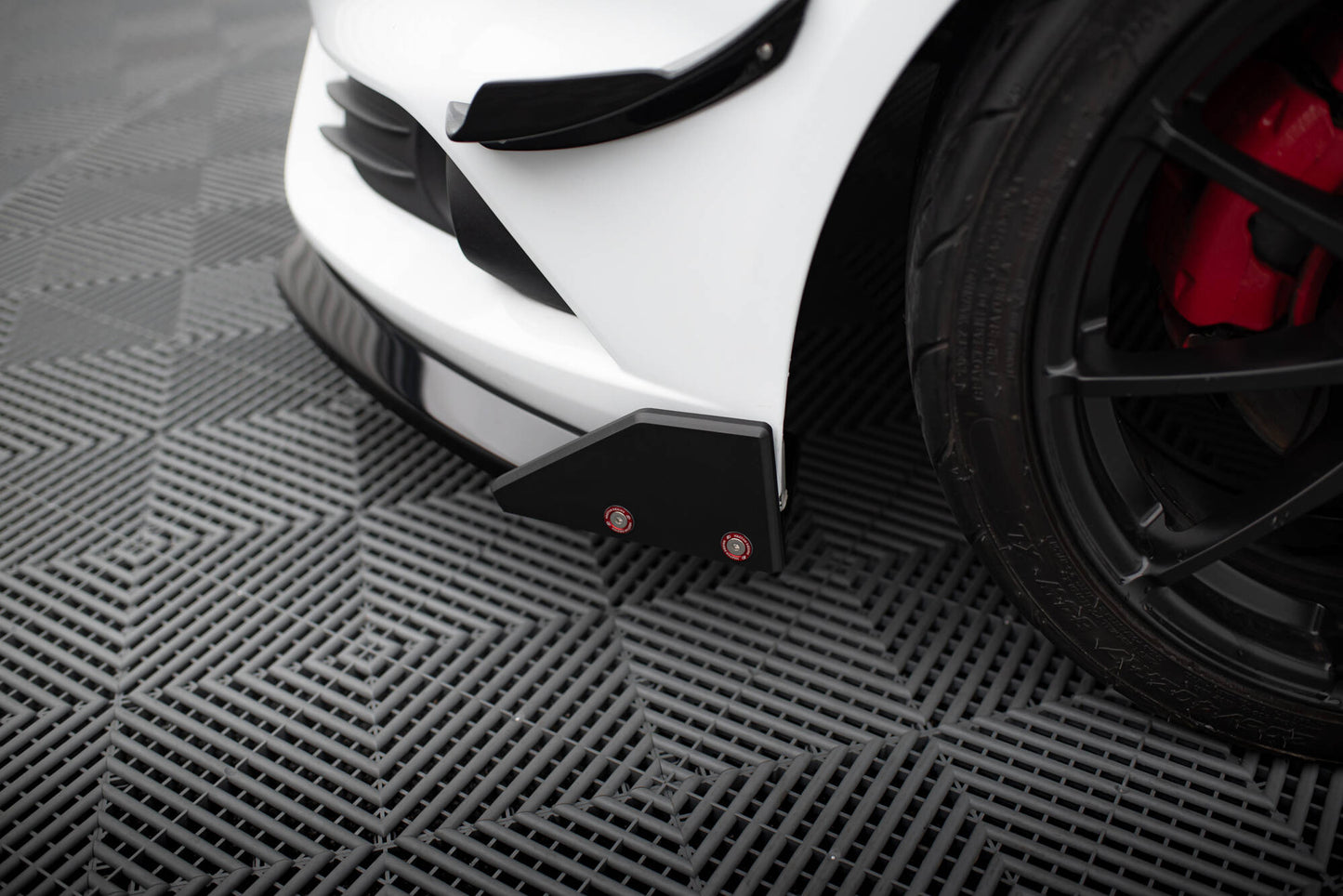 Front Ansatz V.6 + Flaps für Ford Fiesta ST Mk7 Facelift