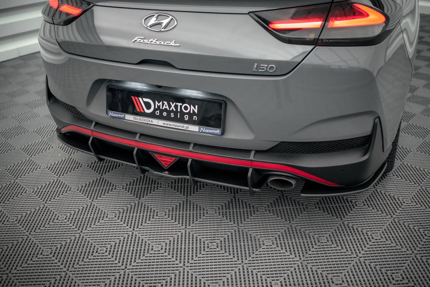 Street Pro Heckschürze für Hyundai I30 Fastback N-Line Mk3 Facelift