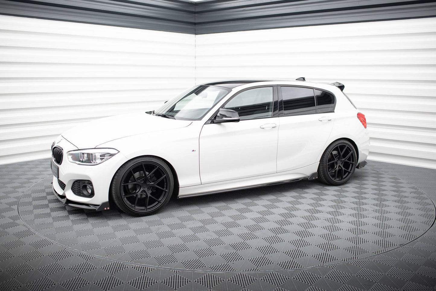 Seitenschweller Ansatz für V.4 + Flaps BMW 1er M-Paket / M140i F20 Facelift
