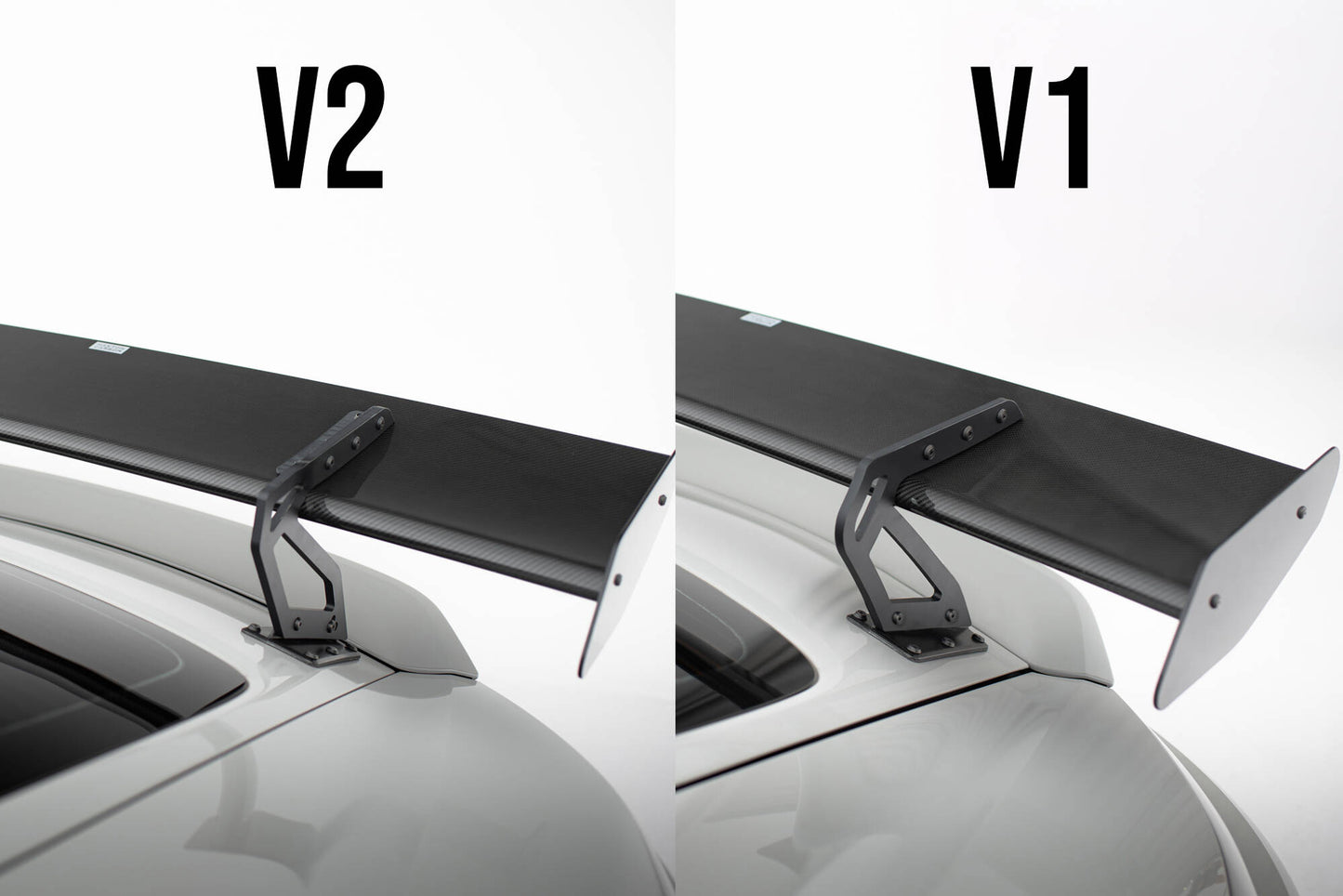 Carbon Spoiler With Upper Swan Mounting V.2 Porsche 718 Cayman 982c
