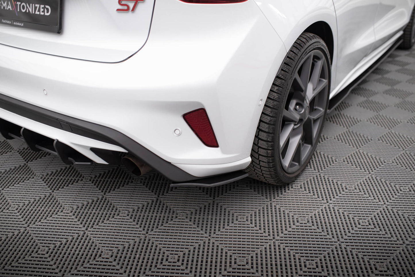 Street Pro Heck Ansatz Flaps Diffusor für Ford Focus ST Mk4