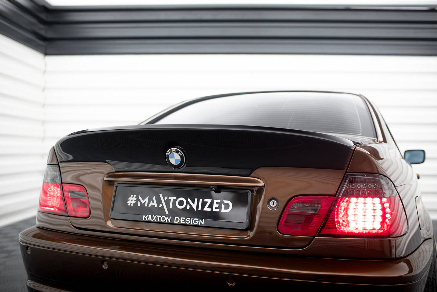 Heckspoiler / KOFFERRAUMDECKEL Erweiterung BMW 3er E46 COUPE < M3 CSL LOOK > (ZUM MALEN)