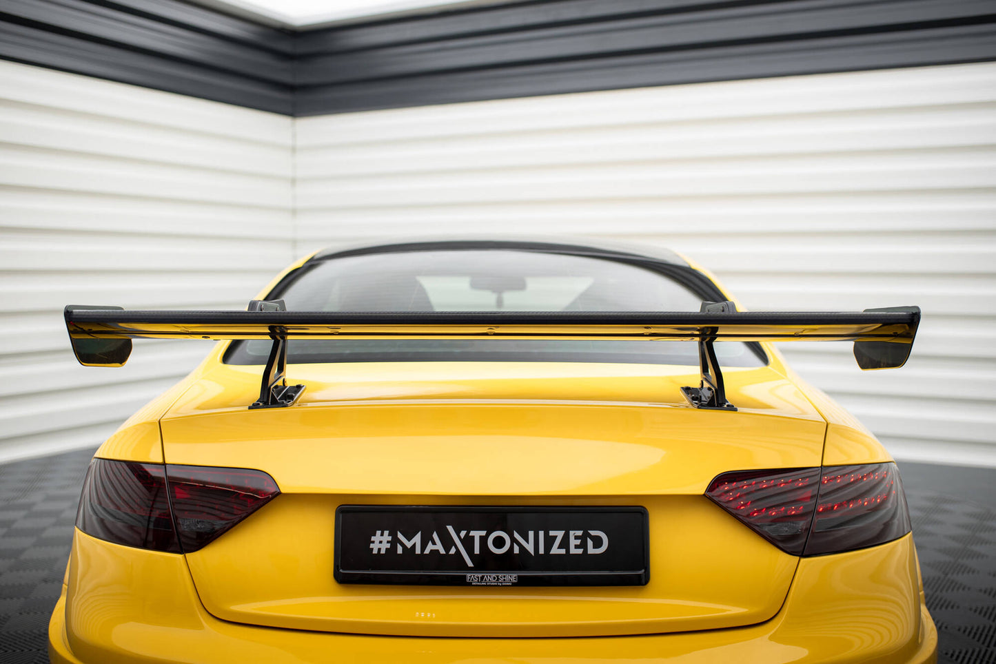 Carbon Spoiler With Upper Swan Mounting Audi A5 Coupe 8T