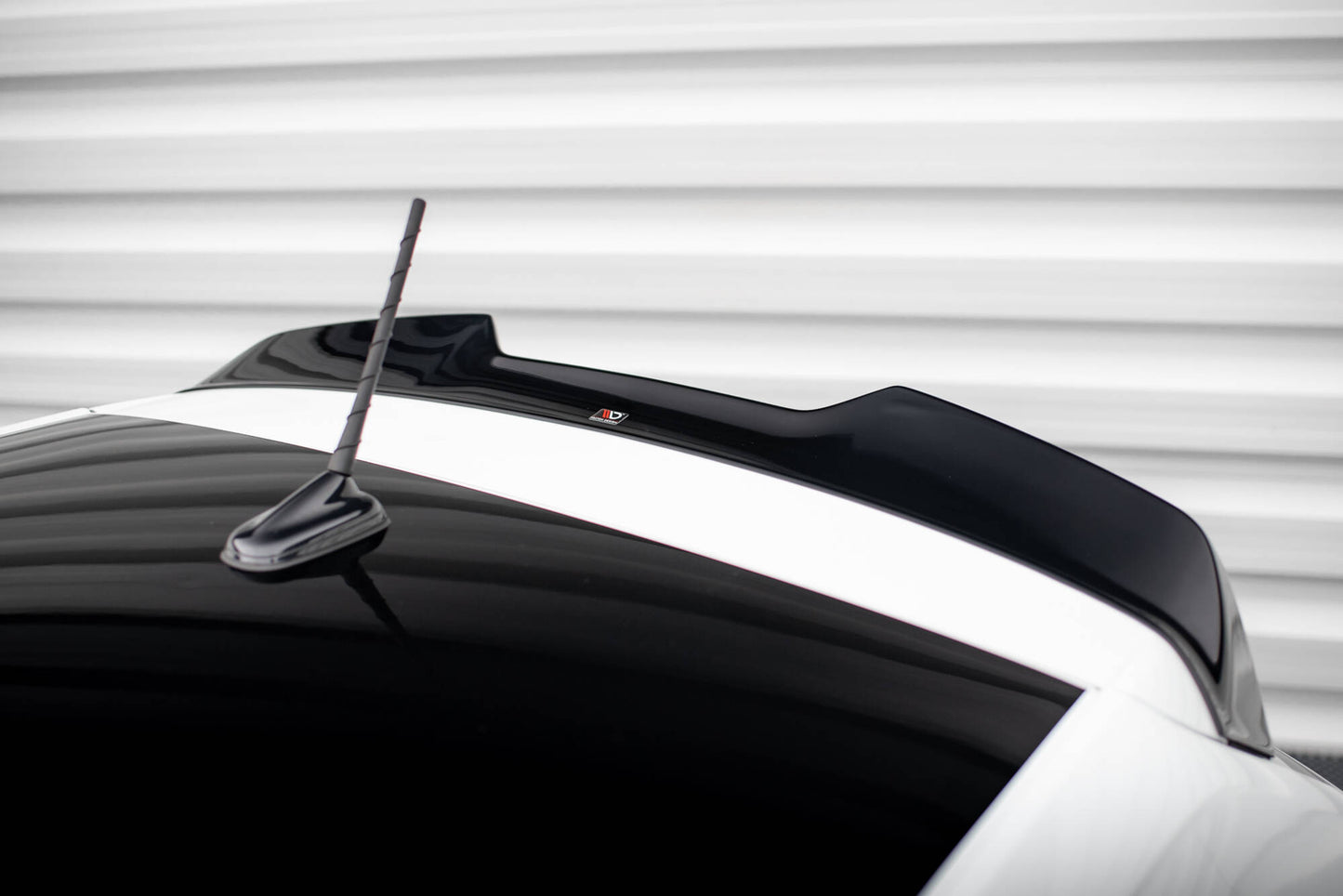 Spoiler CAP 3D für VW Polo GTI Mk6 schwarz Hochglanz