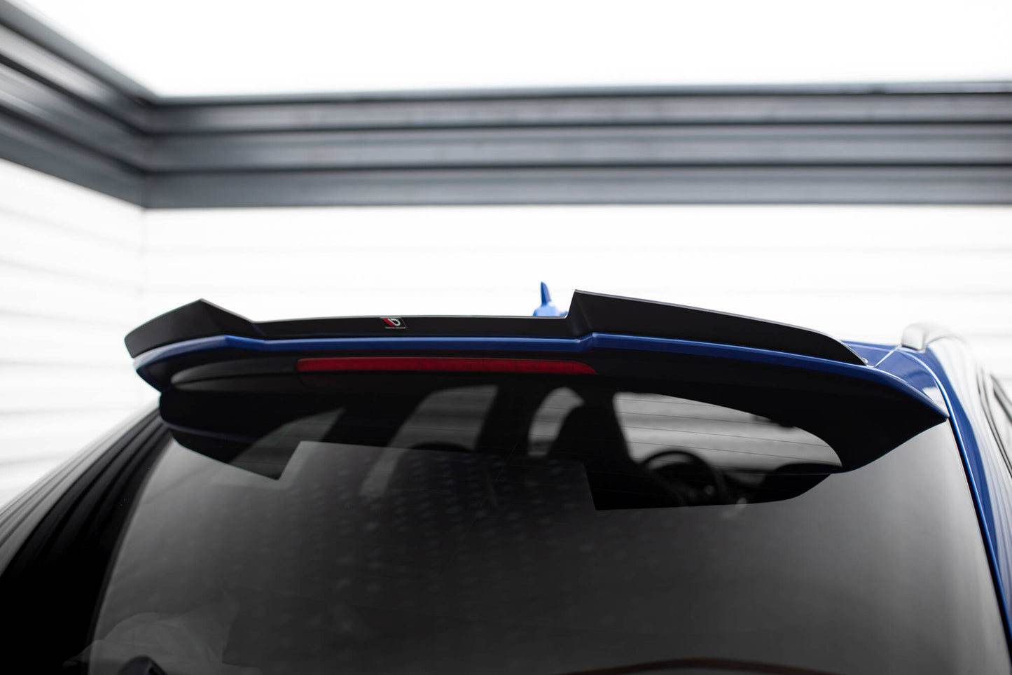 Spoiler CAP V.2 für Audi RS6 C7 / C7 Facelift schwarz Hochglanz