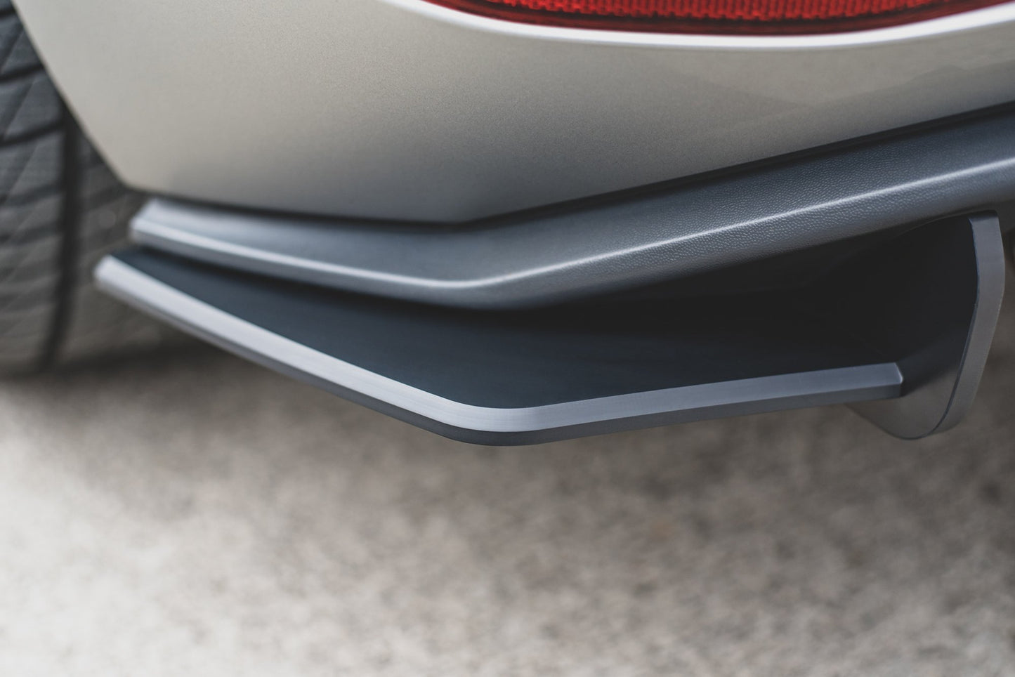Street Pro Heck Ansatz Flaps Diffusor für L + R V.1 VW Golf 7 GTI