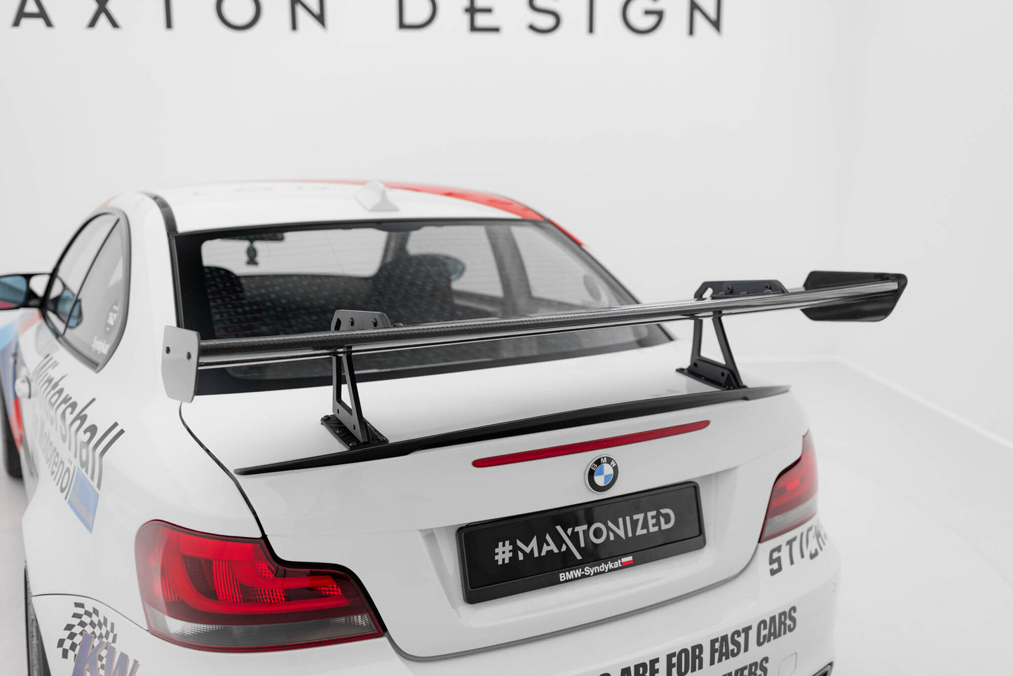 Carbon Spoiler With Upper Swan Mounting BMW 1er M E82