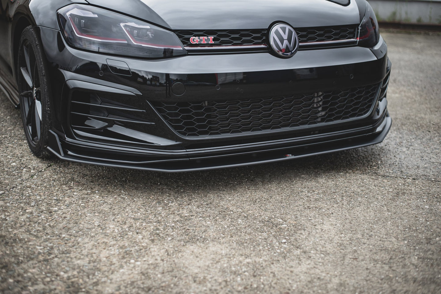 Street Pro Front Ansatz für für / Frontansatz VW Golf 7 GTI TCR