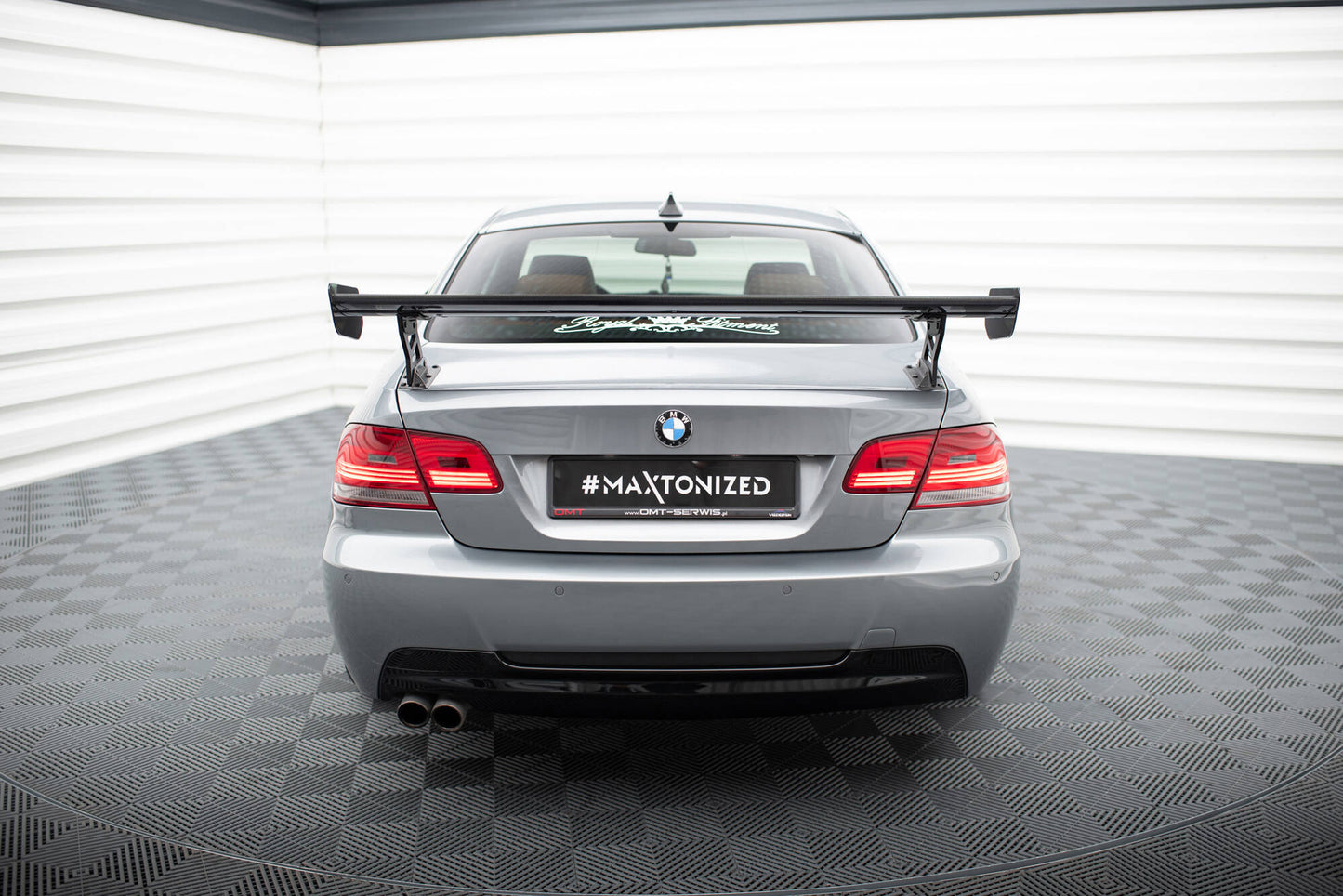 Carbon Spoiler With External Brackets Uprights BMW 3er / M3 Coupe E92